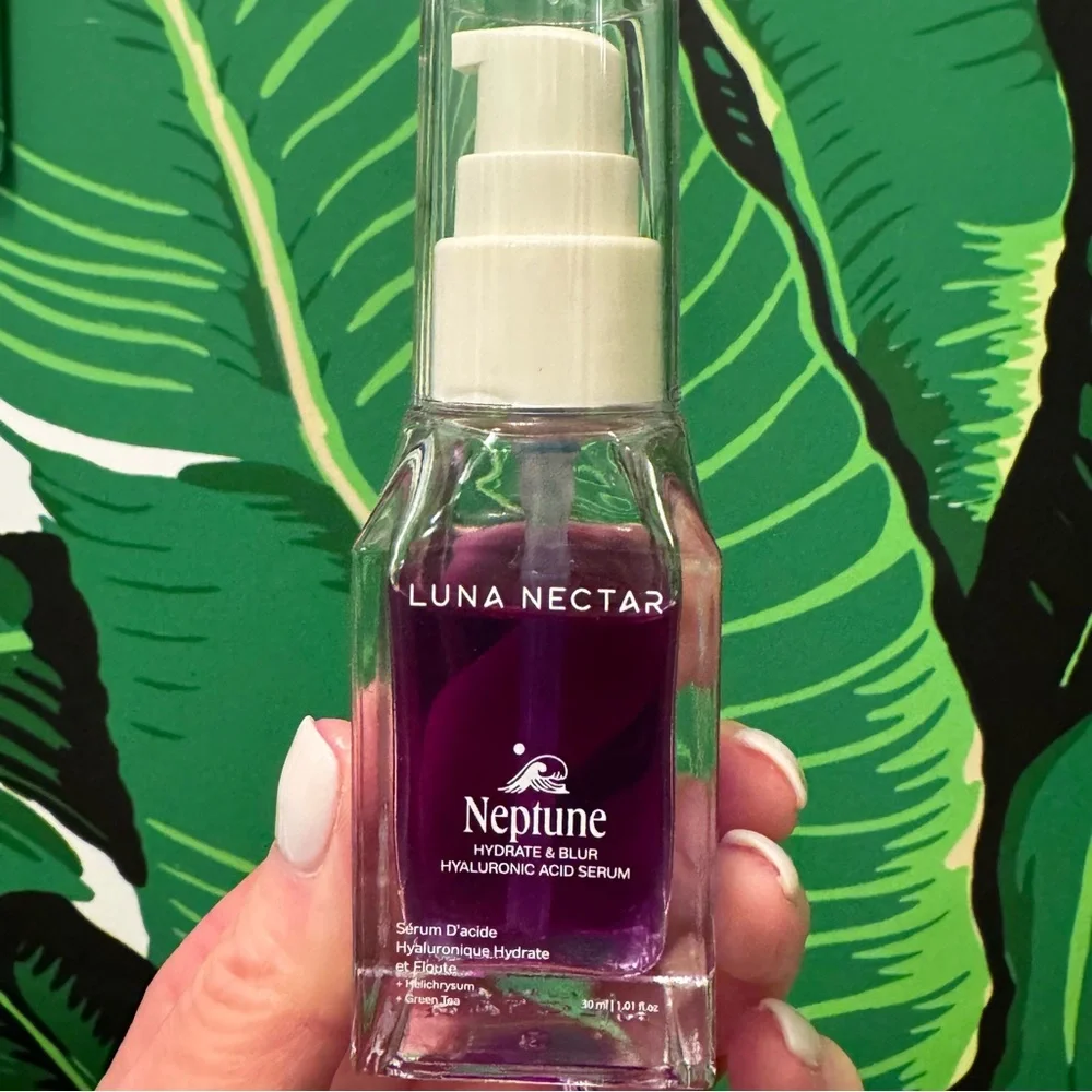 NWT Luna Nectar Neptune Hydrate & Blur Hyaluronic Acid Serum 30ml